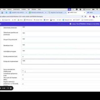 Instrucțiuni video SIA Gestionarea dosarelor proiecte de dezvoltare locală și regională